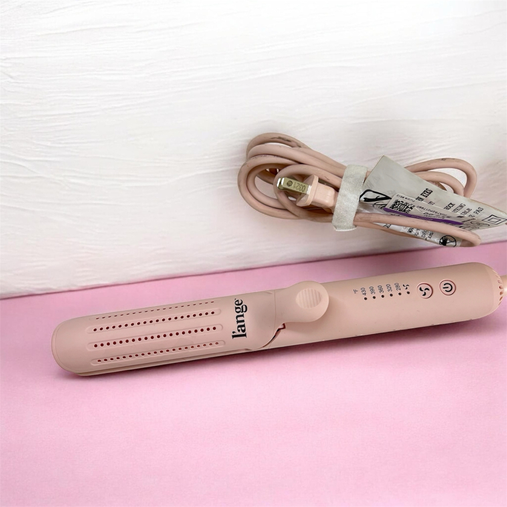 L’ange pink titanium 360 duo straightener curler  A133
